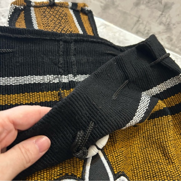 NFL New Orleans Saints woven tapestry drawstring bag - Picture 5 of 7